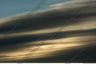 Photo Texture of Dusk Clouds